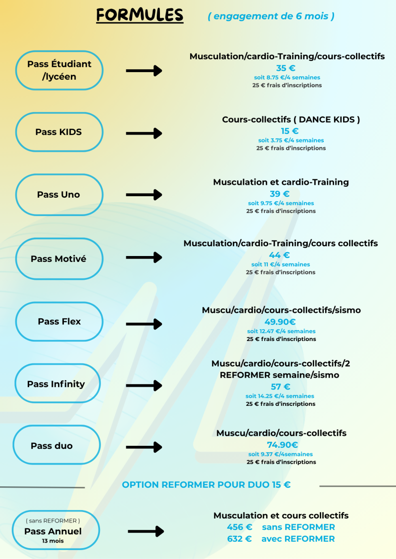 tarifs + affiches